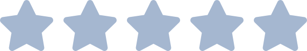 Image of 5 stars indicating 5 star rating