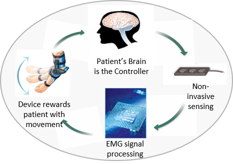 Myopro EMG Signaling Diagram